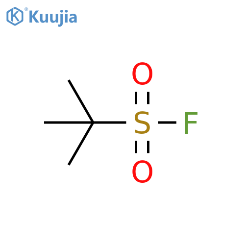 2-methylpropane-2-sulfonyl fluoride structure