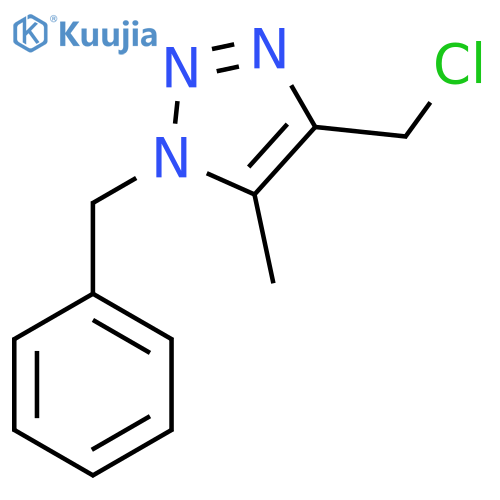 1-Benzyl-4-(chloromethyl)-5-methyl-1H-1,2,3-triazole structure