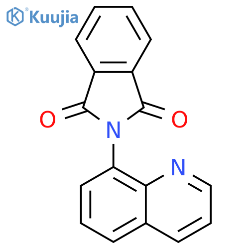 2-quinolin-8-ylisoindole-1,3-dione structure