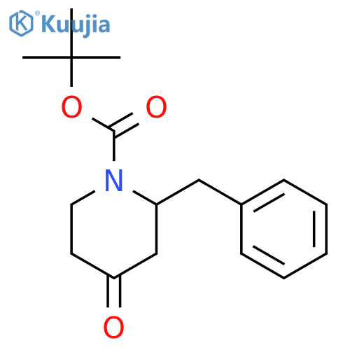 1-Boc-2-benzyl-4-piperidinone structure