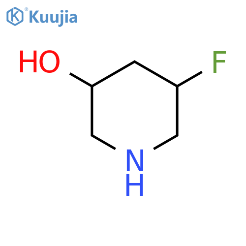 5-fluoropiperidin-3-ol structure