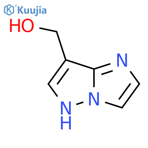 (1H-imidazo[1,2-b]pyrazol-7-yl)methanol structure