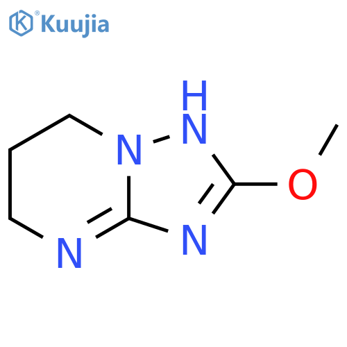 2-methoxy-4H,5H,6H,7H-1,2,4triazolo1,5-apyrimidine structure