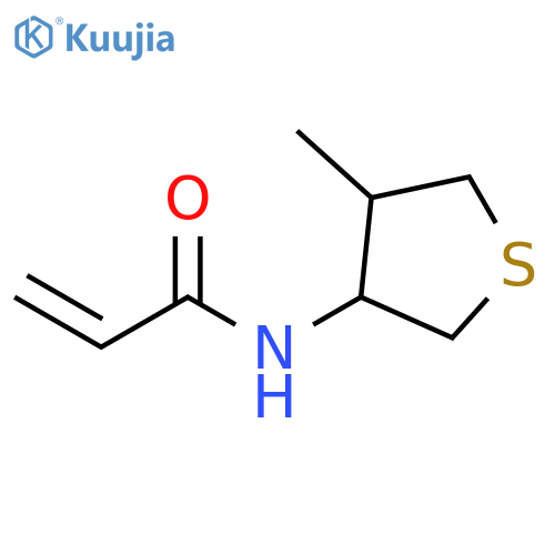 N-(4-methylthiolan-3-yl)prop-2-enamide structure