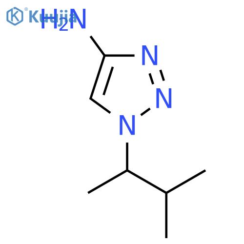 1-(3-Methylbutan-2-yl)-1H-1,2,3-triazol-4-amine structure