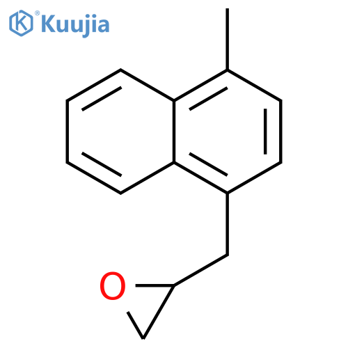 2-(4-methylnaphthalen-1-yl)methyloxirane structure