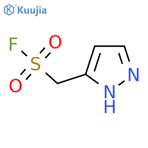(1H-pyrazol-3-yl)methanesulfonyl fluoride structure