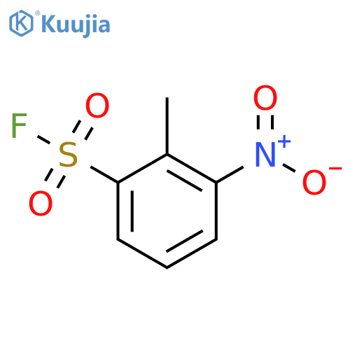 2-methyl-3-nitrobenzene-1-sulfonyl fluoride structure