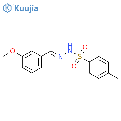 N-[(Z)-(2-methoxyphenyl)methylideneamino]-4-methylbenzenesulfonamide structure