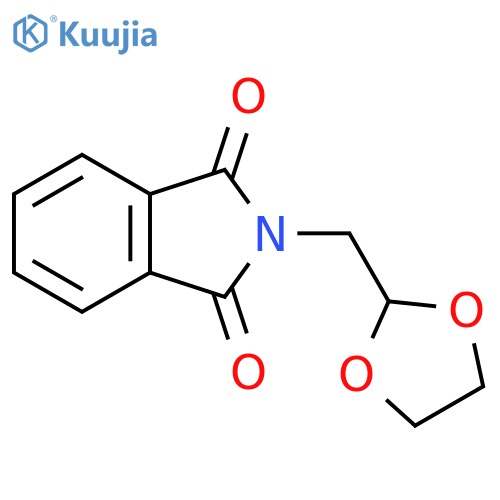 2-(1,3-dioxolan-2-ylmethyl)-1H-isoindole-1,3(2H)-dione structure