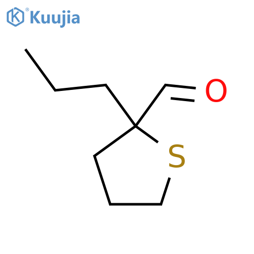 2-propylthiolane-2-carbaldehyde structure