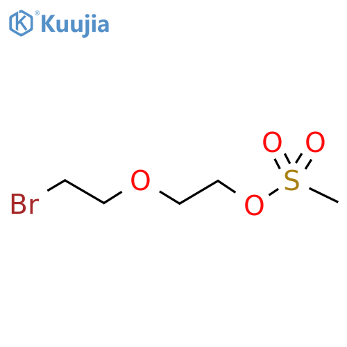Bromo-PEG2-MS structure