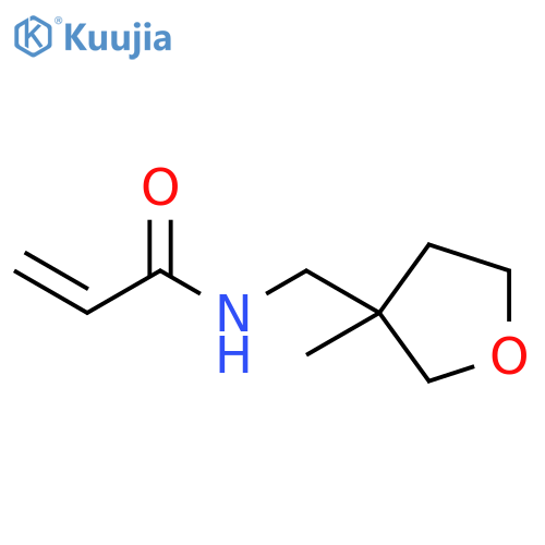 N-[(Tetrahydro-3-methyl-3-furanyl)methyl]-2-propenamide structure