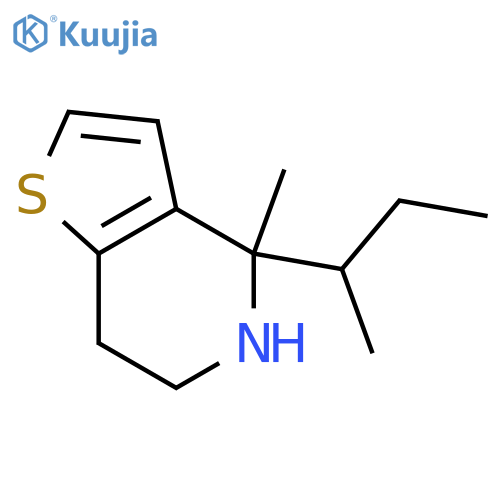 4-(butan-2-yl)-4-methyl-4H,5H,6H,7H-thieno3,2-cpyridine structure