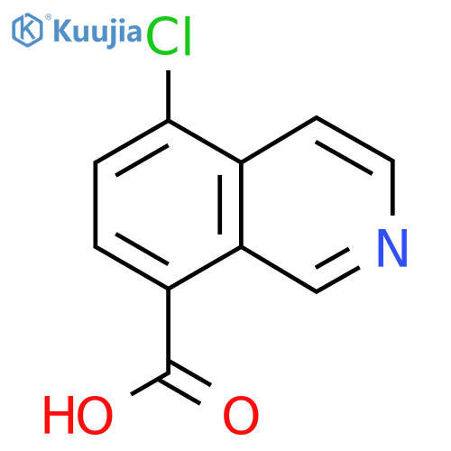 5-Chloroisoquinoline-8-carboxylic acid structure