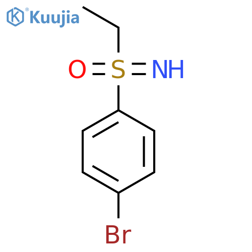 (4-bromophenyl)(ethyl)imino-lambda6-sulfanone structure