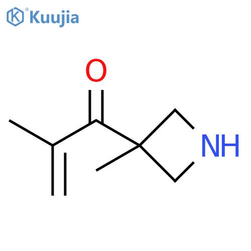 2-Propen-1-one, 2-methyl-1-(3-methyl-3-azetidinyl)- structure