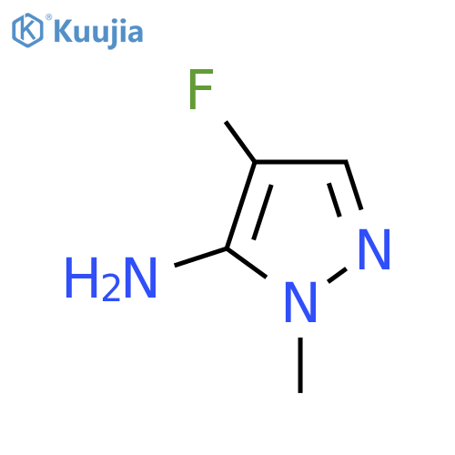 4-Fluoro-1-methyl-1H-pyrazol-5-amine structure