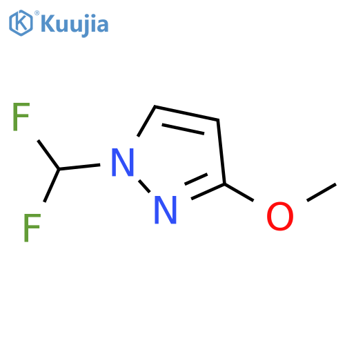 1-(difluoromethyl)-3-methoxy-1H-pyrazole structure