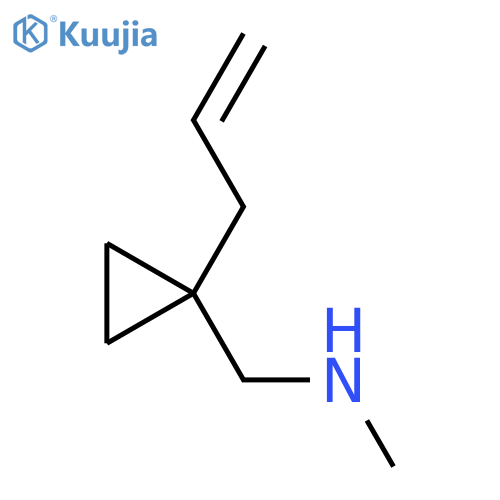 1-(1-Allylcyclopropyl)-N-methylmethanamine structure