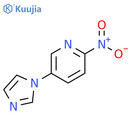 5-(1H-Imidazol-1-yl)-2-nitropyridine structure