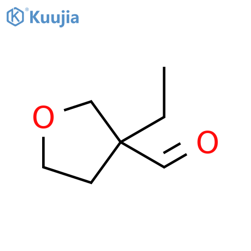 3-Ethyloxolane-3-carbaldehyde structure