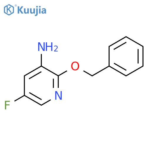 2-(Benzyloxy)-5-fluoropyridin-3-amine structure