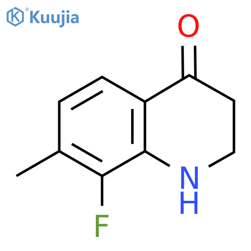 8-fluoro-7-methyl-1,2,3,4-tetrahydroquinolin-4-one structure