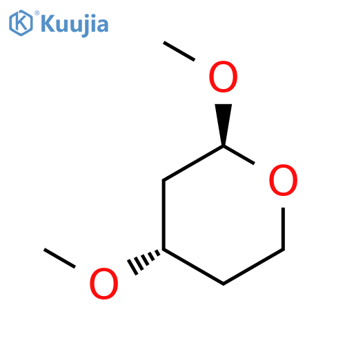 2H-Pyran, tetrahydro-2,4-dimethoxy-, (2S-trans)- structure