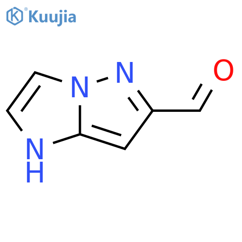 1H-imidazo1,2-bpyrazole-6-carbaldehyde structure