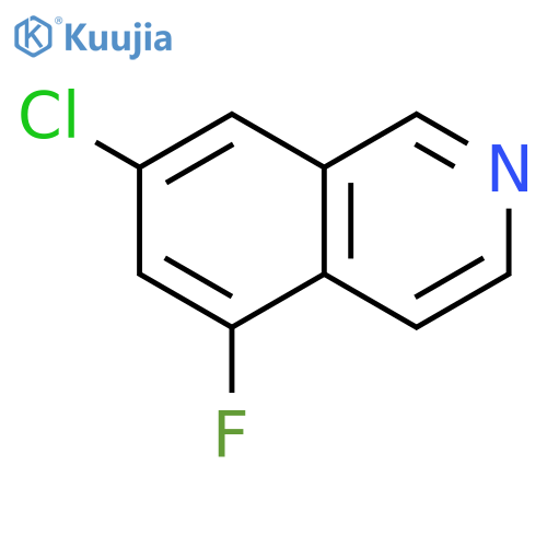7-chloro-5-fluoroisoquinoline structure