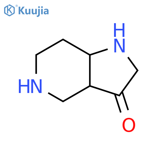 3H-Pyrrolo[3,2-c]pyridin-3-one, octahydro- structure