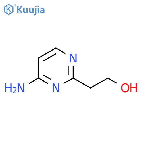 2-(4-Aminopyrimidin-2-yl)ethanol structure