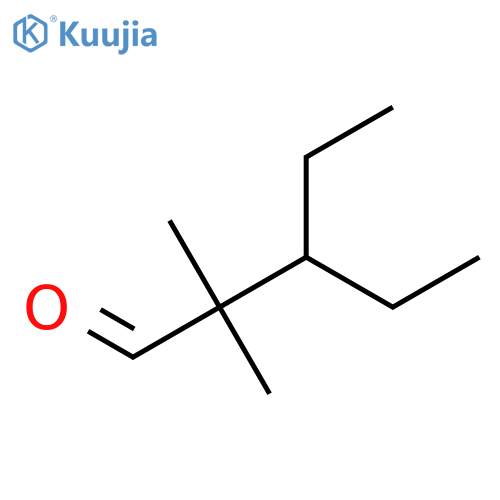 3-Ethyl-2,2-dimethylpentanal structure