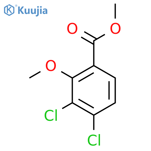 Methyl 3,4-dichloro-2-methoxybenzoate structure