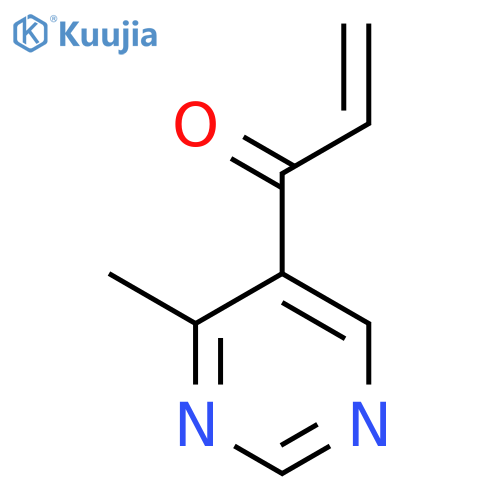 1-(4-methylpyrimidin-5-yl)prop-2-en-1-one structure