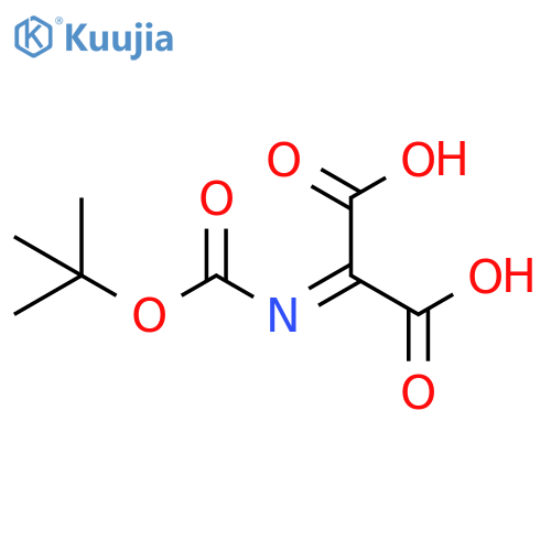 2-{(tert-butoxy)carbonylimino}propanedioic acid structure