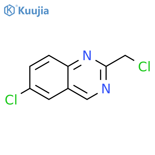 6-Chloro-2-(chloromethyl)quinazoline structure