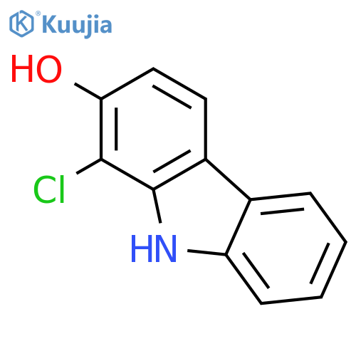9H-CARBAZOL-2-OL, 1-CHLORO- structure