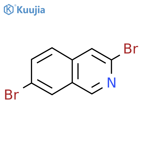 3,7-Dibromoisoquinoline structure