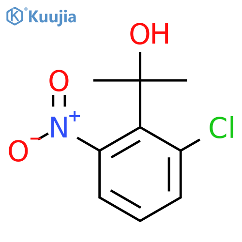 2-(2-Chloro-6-nitrophenyl)propan-2-ol structure