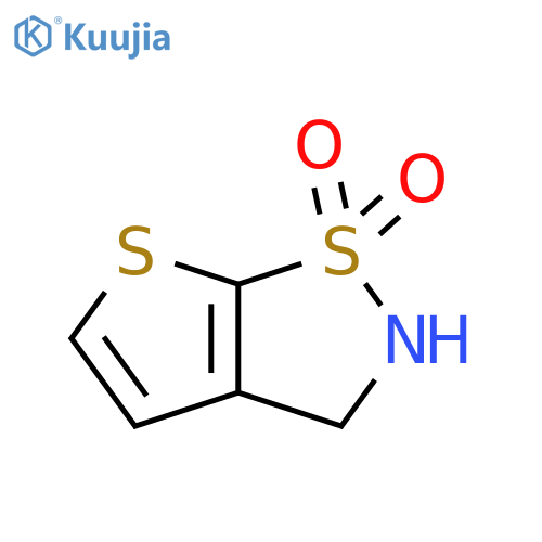 2H,3H-1lambda6-thieno3,2-d1,2thiazole-1,1-dione structure