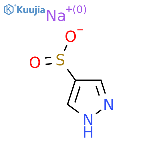 Sodium 1H-pyrazole-4-sulfinate structure