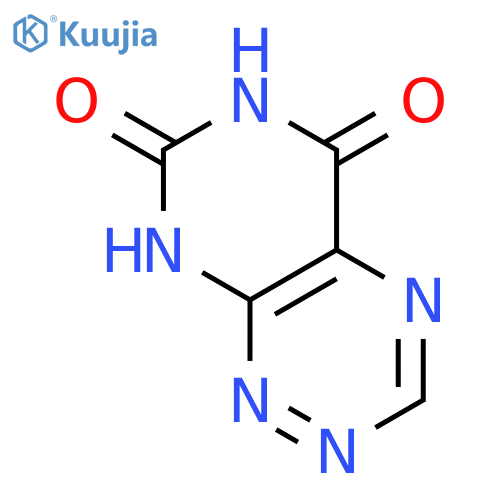 Pyrimido[5,4-e]-1,2,4-triazine-5,7(6H,8H)-dione structure
