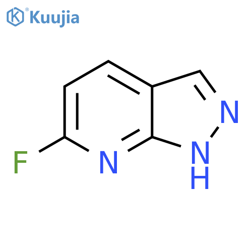 6-fluoro-1H-pyrazolo3,4-bpyridine structure
