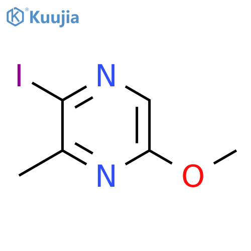 2-Iodo-5-methoxy-3-methylpyrazine structure