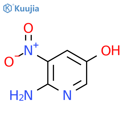6-amino-5-nitro-pyridin-3-ol structure