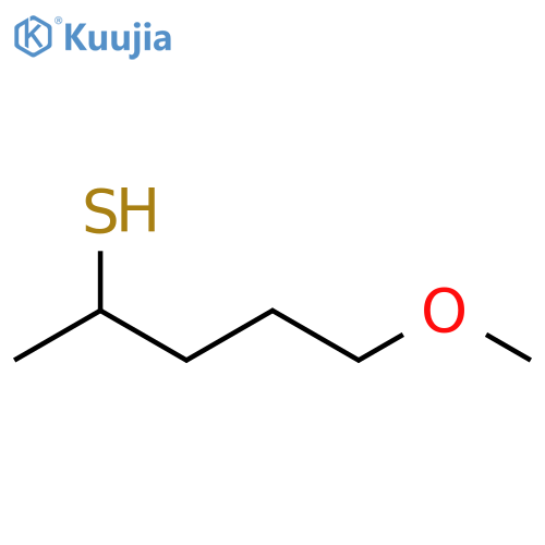 5-methoxypentane-2-thiol structure