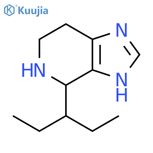 4-(pentan-3-yl)-3H,4H,5H,6H,7H-imidazo4,5-cpyridine structure