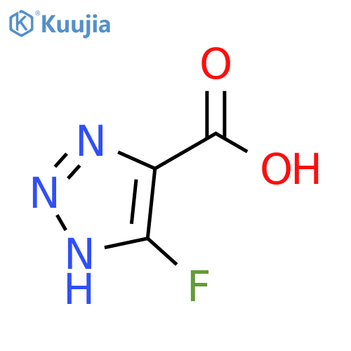5-fluoro-1H-1,2,3-triazole-4-carboxylic acid structure